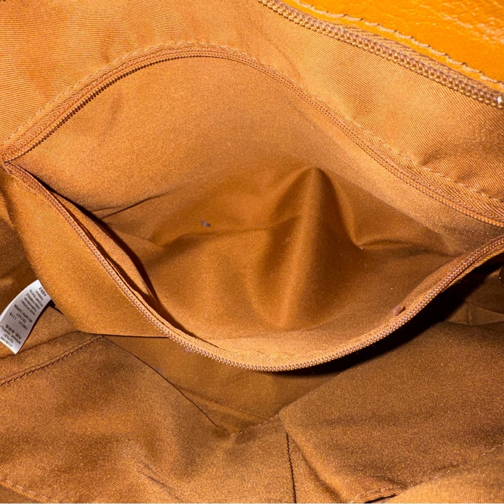 Fossil key Camilla Convertible Leather Backpack Tan Brown Crossbody brass - Picture 7 of 11